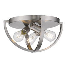  3167-FM15 PW - Colson PW 15" Flush Mount in Pewter